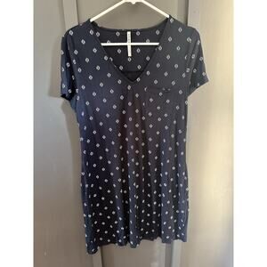 Soma Women’s Cool Nights Nightgown - Navy Size Small